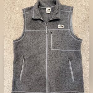 The North Face Charcoal Fleece Vest